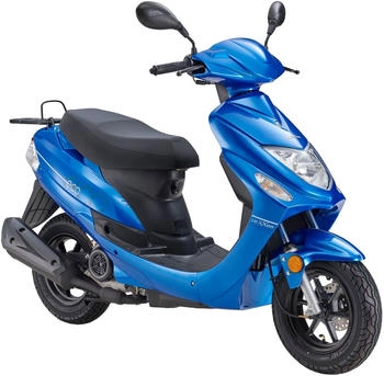 LuXXon ECO (45km/h) 50 ccm City-Roller EFI 50 ccm 45 km/h Euro 5 Kraftstoffeinspritzung (EFI) Lenkerschloss Staufach Roller blau
