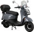 Alpha Motors Adria 50 ccm 45 km/h Euro 5 (inkl. Windschild und Topcase) mit Lenkerschloss und Windschild