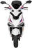 GT Union Striker 125 124,6 ccm 85 km/h Euro 5 (Set mit Topcase) Luftgekühlter Motor weiß