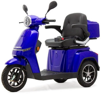 Eco Engel Elektromobil Seniorenmobil 506 Braun 20 Ah Li-Io Akku Herausnehmbar 1000,00 W 25,00 km/h inkl.Topcase Blau