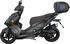 GT Union Motorroller Striker 45 49,5 ccm 45 km/h Euro 5 (Set mit Topcase) Luftgekühlter Motor schwarz 71 cm x 181 cm x 115 cm