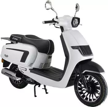 GT Union Motorroller Venis 45 (mit/ohne Topcase) 50 ccm 45 km/h Euro 5 mit USB-Anschluss perlweiß-matt