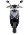 GT Union Motorroller Sonic X 25 49,6 ccm 25 km/h Euro 5 Luftgekühlter Motor silberfarben/schwarz