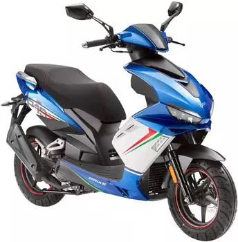 Prike Motorroller P19 50 Sport E5 (45km/h) 50 ccm 45 km/h Euro 5 Kraftstoffeinspritzung (EFI) 12" Bereifung LED Beleuchtung 3,1 PS blau