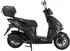 GT Union Motorroller Sonic X 25 49,6 ccm 25 km/h Euro 5 Luftgekühlter Motor mattschwarz