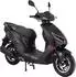 GT Union Motorroller Sonic X 45 49,6 ccm 45 km/h Euro 5 (Komplett-Set 2 tlg) Luftgekühlter Motor mattschwarz