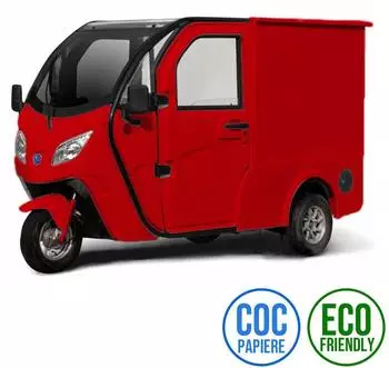 Urban Hopper Cargo Pro Elektro rot