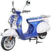 Actionbikes Motors Retro Star 125 ccm 7,2 PS 85 km/h blau/weiß