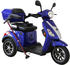 Rolektro E-Trike 25 V.2 1000 Watt 25 km/h blau