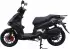 Alpha Motors Motorroller Mustang 125 ccm, mattschwarz