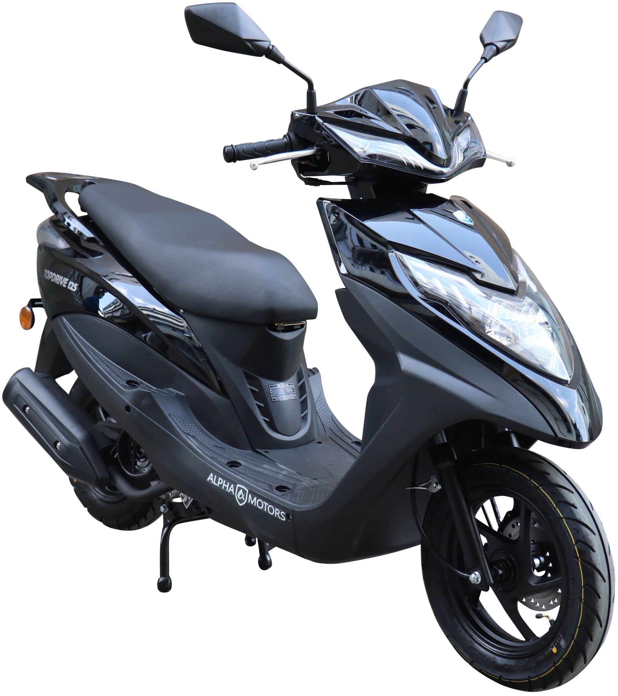 Alpha Motors Motorroller Topdrive, 125 ccm, Euro 5, schwarz Test TOP  Angebote ab 1.644,30 € (Juli 2023)