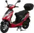 Alpha Motors CityLeader 50 (45 km/h) rot + Topcase