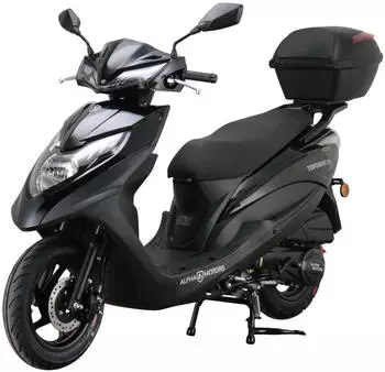 Alpha Motors Topdrive 125 ccm 85 km/h inkl. Topcase schwarz