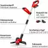 WALTER Rasentrimmer/-kantenschneider 20V (1x Akku + Ladegerät)