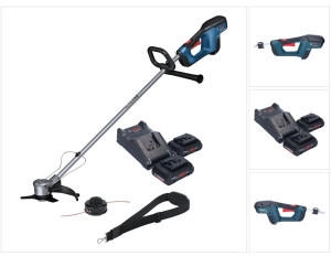 Bosch GFR 18V-23 Professional 2x Akku 4,0 Ah + Ladeger&auml;t