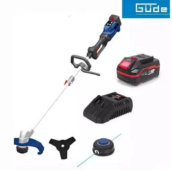 Güde 18 V Akku-Freischneider / Rasentrimmer FS 18-0 mit Akku 4,0 Ah & Ladegerät