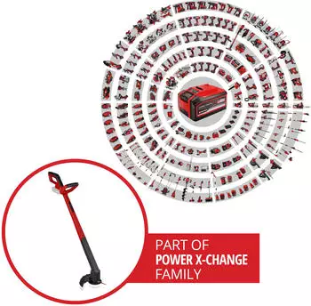 Einhell GC-CT 18/2411 Li P-Solo (without battery or charger) – Flexibler Einsatz mit vorhandener Akkutechnik