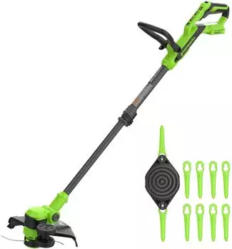 Greenworks ST24B218-01 Akku-Rasentrimmer 2-in-1 24V 30cm (ST3002A2)