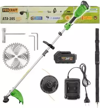 PROCRAFT ATA-20S Akku-Freischneider 20V 420mm Brushless (ATA-20S)