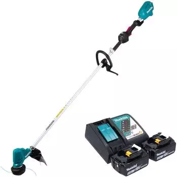 Makita DUR 190 LRT2X9 18 V 300 mm Brushless + 2x Akku 5,0 Ah + Ladeger&auml;t