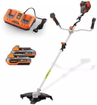FUXTEC FX-E2MSCSET 2in1 Akku-Motorsense & Rasentrimmer 40V, 35cm Schnittbreite (FX-E2MSCSET)