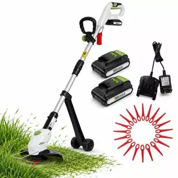 Trutzholm Akku-Rasentrimmer 20V 2,0Ah 26cm Schnittkreis, 2-in-1 (9319901)