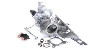 BTS Lader, Aufladung TURBO SERVICE SET REMAN mit Anbaumaterial für VW T981450BL