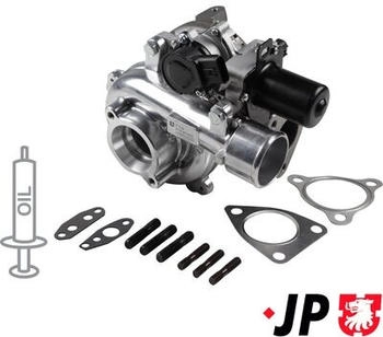 JP Group Lader, Aufladung inkl. Dichtungssatz für TOYOTA 4817400100