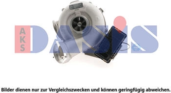 AKS Dasis Lader, Aufladung mit Dichtungen für BMW 055033N