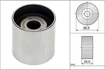 Ina Umlenk-/Führungsrolle Ø28,5mm 28,5mm für SKODA VW SEAT (SVW) AUDI PORSCHE 532 0161 10