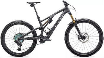 Specialized S-Works Stumpjumper EVO satin carbon/brushed liquid black metal/limestone/brushed chrome