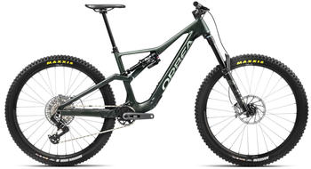 Orbea RALLON M11 AXS - 29" Carbon Mountainbike (2024) Forest Green Carbon (matt-gloss) - Blue Stone (gloss) Orbea RALLON M11 AXS - 29" Carbon Mountainbike (2024) Forest Green Carbon (matt-gloss) - Blue Stone (gloss)