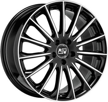 MSW Wheels 30 (8,5x19) schwarz glänzend poliert