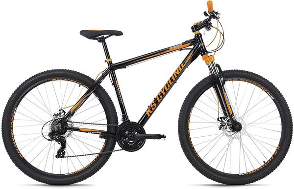 KS-CYCLING KS Cycling Mountainbike Hardtail 26 Zoll, Compound schwarz-orange RH 51 cm