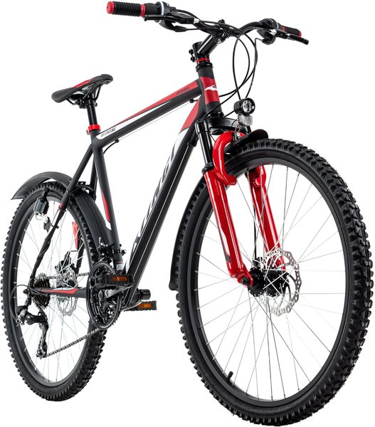  KS-CYCLING KS Cycling Mountainbike Hardtail 26 Xtinct schwarz-rot RH 46 cm
