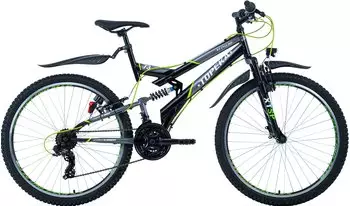KS Cycling Fully ATB (26) Topeka black/green