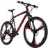 KS-CYCLING KS Cycling Mountainbike Hardtail 26 Sharp schwarz-rot RH 51 cm