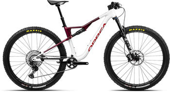 Orbea OIZ H10 (2023) - 29 Zoll 12K Fully - White Chichadow Coral