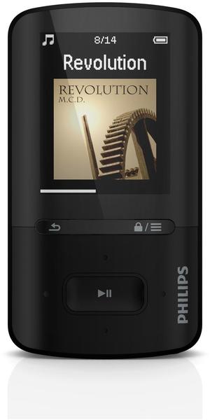 Philips GoGear Vibe 4GB SA4VBE04 schwarz