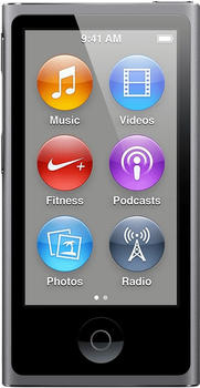 Apple iPod nano 7G 16GB spacegrau