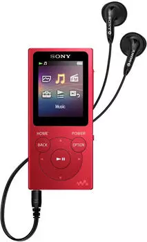 Sony NW-E394 8GB (rot) – Hochwertige Materialien und benutzerfreundliche Anschlüsse