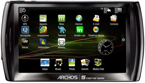 Archos 5 Internet Tablet 16 GB