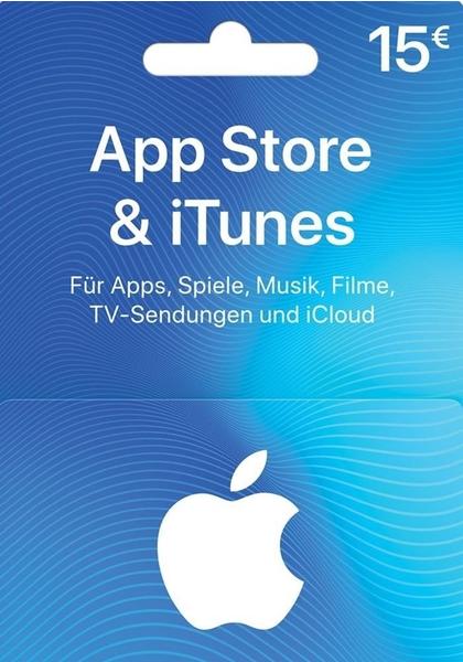 Apple iTunes 15 Euro Guthaben