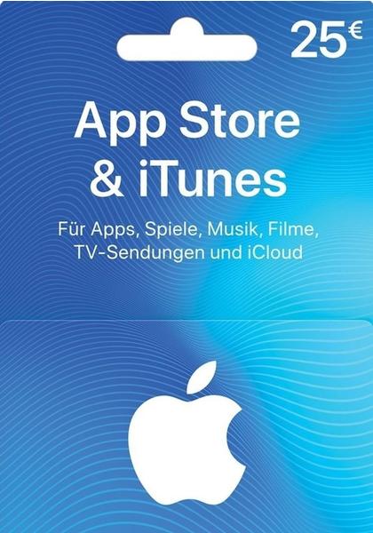 Apple iTunes 25 Euro Guthaben