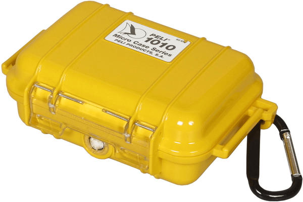 Peli 1010 Micro Case gelb