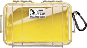 Peli 1050 Micro Case klar/gelb