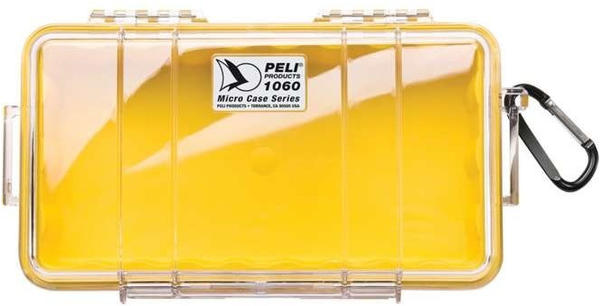 Peli MicroCase 1060 klar/gelb