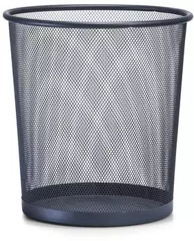 Zeller Papierkorb Mesh 12 L schwarz