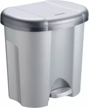 Rotho Duo Abfalleimer 2 x 10 L grau
