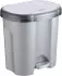 Rotho Duo Abfalleimer 2 x 10 L grau
